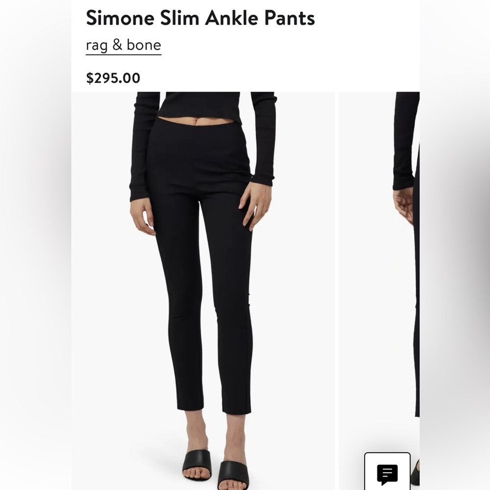 EUC 4 Rag & Bone Simone Slim Ankle Pants